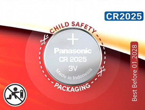 #2 - CR2025 Panasonic 3V