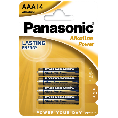 Billede af Panasonic AAA Alkaline 4-pak