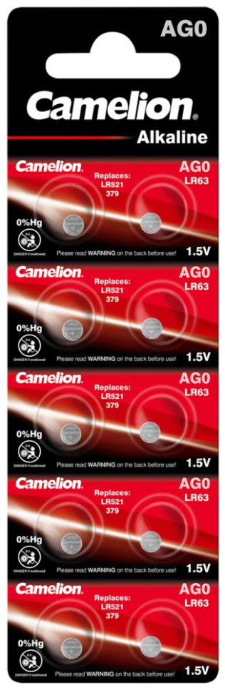 Camelion AG0 batteri, 10-pak
