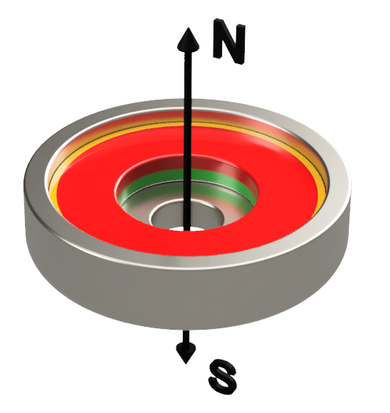 Billede af ACIâ¢ Pottemagnet Ø20 til ophæng - bæreevne >50kg