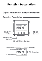 Inklinometer manual