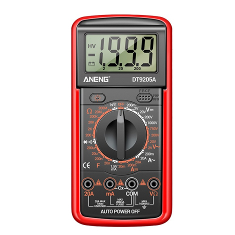 DT9205A multimeter
