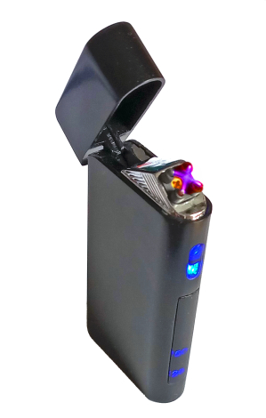 Elektrisk plasma lighter, sort