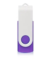 256 GB memorystick, lilla, lukket