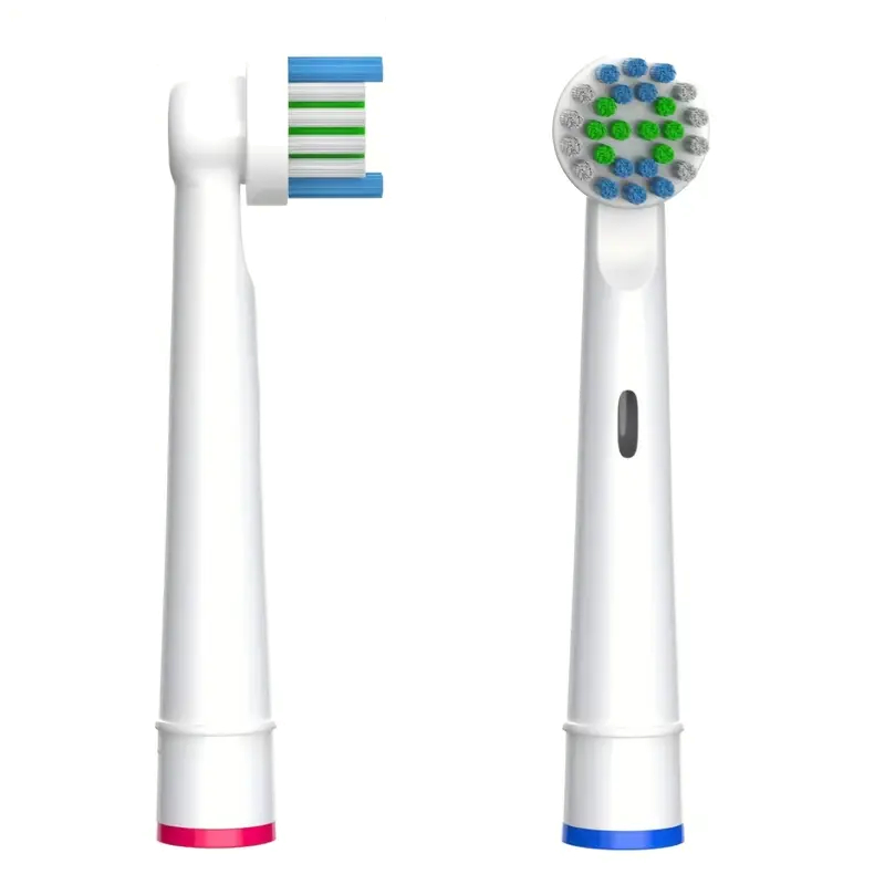 Braun Oral-B børstehoveder i forskellige vinkler