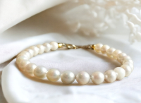 Akoya Armbånd 18K perler