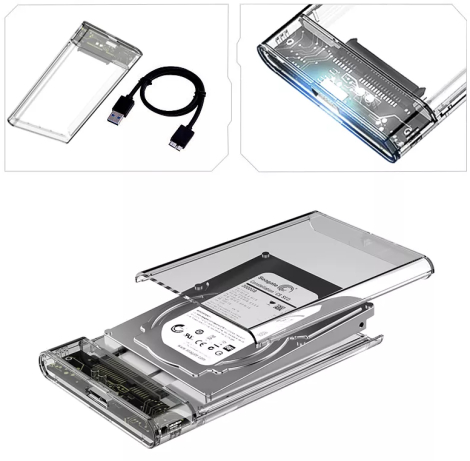 USB 3.0 SATA harddrive enclosure