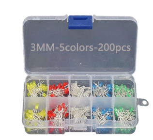 200 LED sæt i æsle