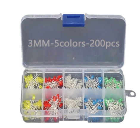 200 LED sæt i æsle