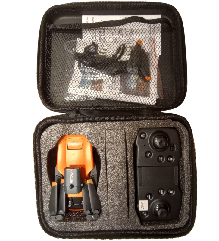 JJRC H106 i medfølgende taske