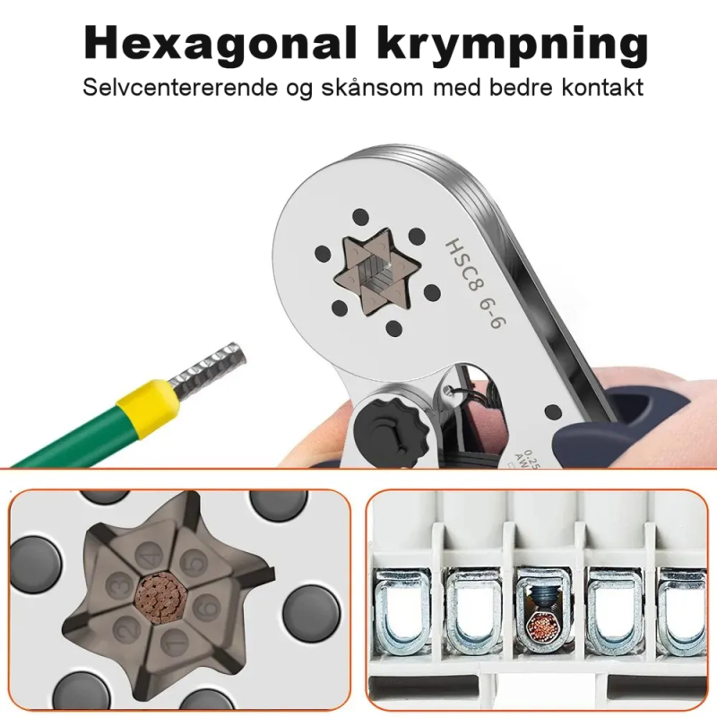 Tang og færdig krympning