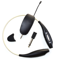 Trådløs halsmikrofon med modtager