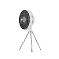 Genopladelig ventilator, hvid