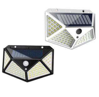 Solarlampe med sensorer