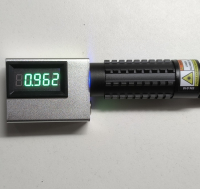 Blå laser måling af effekt