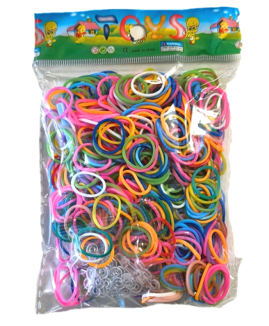 Loom Bands Mix Color, 600stk