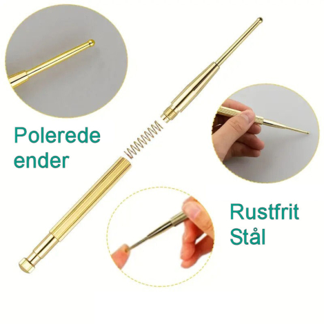 Fjederbelastet Akupressur pen